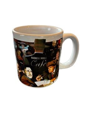 Barnes & Noble Great Authors Mug Collector Cup James Joyce Twain Orwell